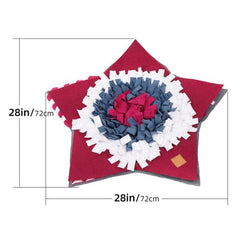 Pet Dog Sniffing Mat Pets Funny Play Toys Find Food Training Blanket Dogs Feeding Pad Nosework Puzzle For Relieve Stress