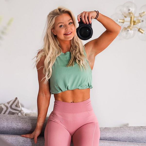 Sportswear Yoga Set Women GYM Clothing Solid Loose Tank Drawstring Crop Top Leggings Set Workout Running Fitness Tracksuit | Vimost Shop.