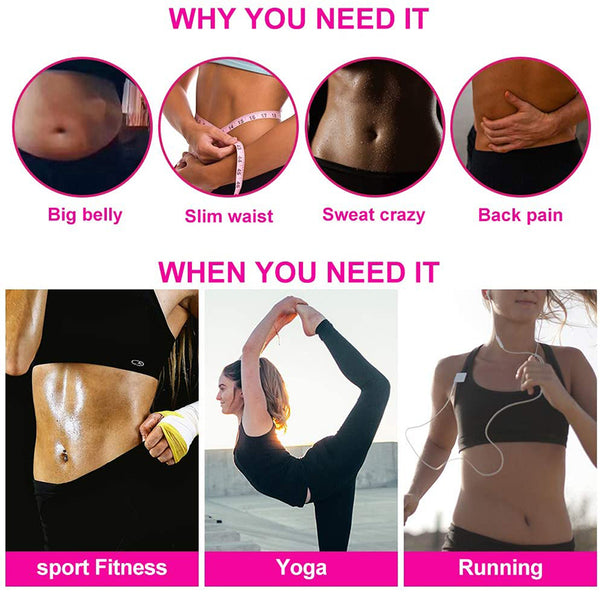 Women Neoprene Thigh Trimmer Slim High Waist Tranier Body Shaper Butt Lifter Shaperwear Workout Fitness Tummy Control Belt | Vimost Shop.