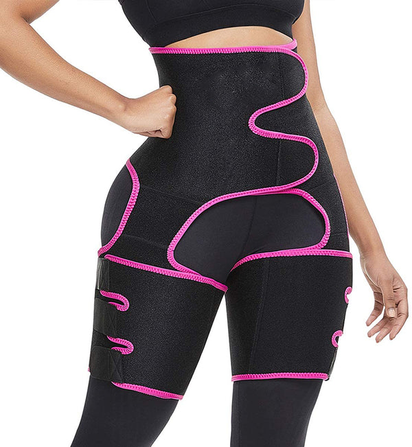 Women Neoprene Thigh Trimmer Slim High Waist Tranier Body Shaper Butt Lifter Shaperwear Workout Fitness Tummy Control Belt | Vimost Shop.