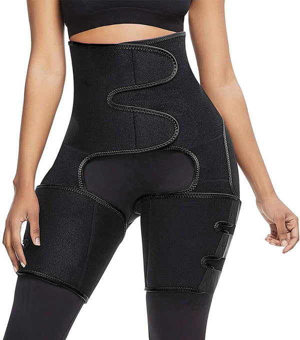 Women Neoprene Thigh Trimmer Slim High Waist Tranier Body Shaper Butt Lifter Shaperwear Workout Fitness Tummy Control Belt | Vimost Shop.