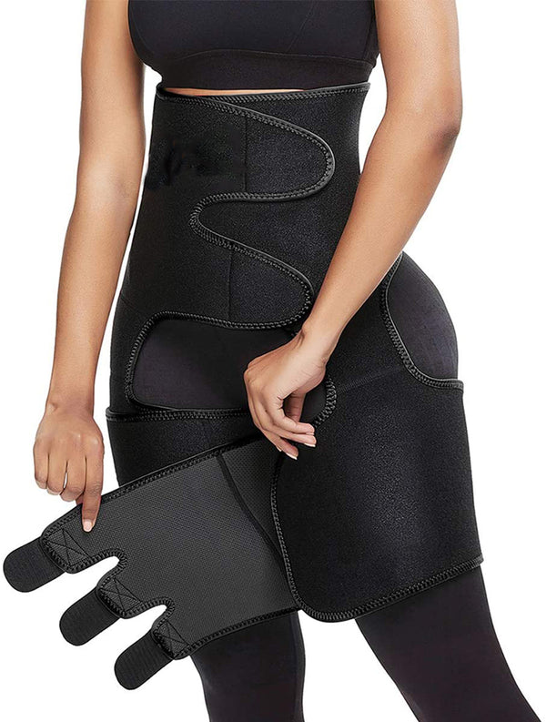 Women Neoprene Thigh Trimmer Slim High Waist Tranier Body Shaper Butt Lifter Shaperwear Workout Fitness Tummy Control Belt | Vimost Shop.