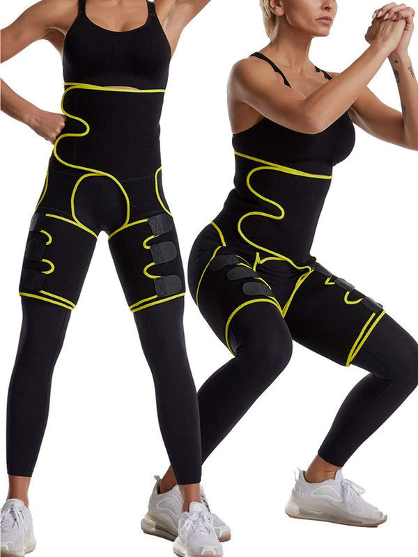 Women Neoprene Thigh Trimmer Slim High Waist Tranier Body Shaper Butt Lifter Shaperwear Workout Fitness Tummy Control Belt | Vimost Shop.
