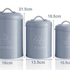 3 Pcs Storage Bin Food Container Snack Canister Set Coffee Bean Tea Sugar Box With Seal Lid Kitchen Food Organization Jar | Vimost Shop.