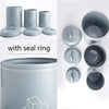 3 Pcs Storage Bin Food Container Snack Canister Set Coffee Bean Tea Sugar Box With Seal Lid Kitchen Food Organization Jar | Vimost Shop.