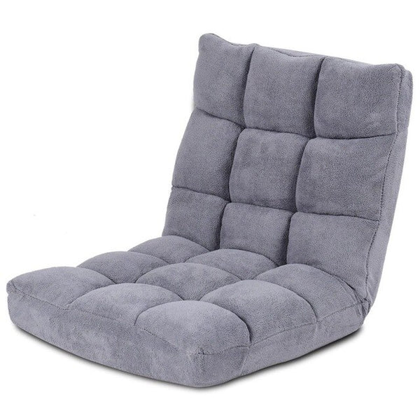 Adjustable 14-Position Cushioned Floor Chair Living Room Leisure Chair Chaise  Floor Chair  Lounge Chair | Vimost Shop.