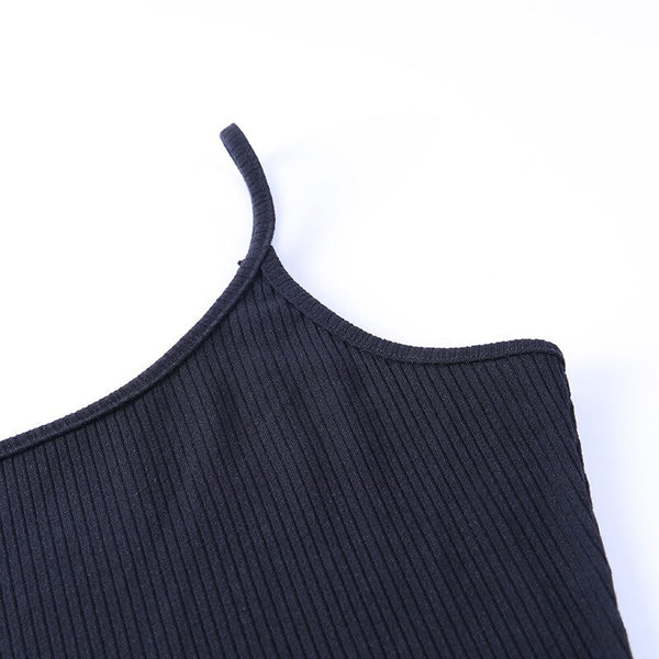 Women Ribbing Cami Yoga Jumpsuit Gym Slim Tank Crop Top Shorts Romper Casual Sports Running Knitted Bodycon One Piece | Vimost Shop.