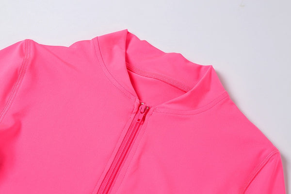 Autumn Seamless Solid Yoga Set Fashion Long Sleeve Crop Top Leggings Two Piece Set Casual Running Gym Fitness Workout Outfits | Vimost Shop.