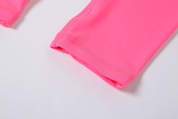 Autumn Seamless Solid Yoga Set Fashion Long Sleeve Crop Top Leggings Two Piece Set Casual Running Gym Fitness Workout Outfits | Vimost Shop.