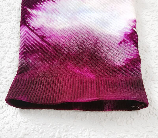 Autumn Seamless Tie Dye Print Yoga Leggings Work Out Fitness Gym Yoga Pantalones High Elastics High Waist Sports Slim Trousers | Vimost Shop.