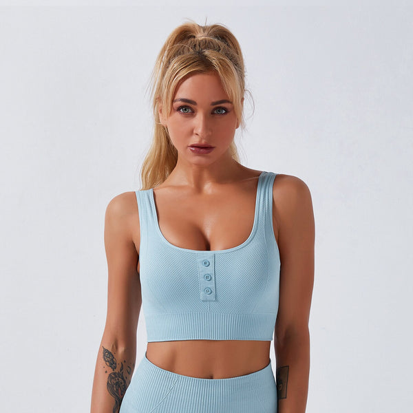 Sportswear Yoga 3PCS Set Women GYM Clothing Solid Sleeveless Tank Top +Shorts+Pants Suit Casual Workout Active Push Up Tracksuit | Vimost Shop.