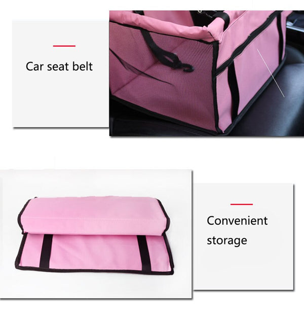 Pet Carrier Dog Car Seat Cover Carrying for Dogs Cats Mat Blanket Rear Back Hammock Pet Carriers Bag Protector transportin perro | Vimost Shop.