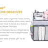 Baby Crib Hanging Storage Bag Portable Diaper Organizer Newborn Bedding Set  Foldable Nappy Bags Newborn Diaper Container | Vimost Shop.