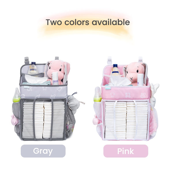 Baby Crib Hanging Storage Bag Portable Diaper Organizer Newborn Bedding Set  Foldable Nappy Bags Newborn Diaper Container | Vimost Shop.