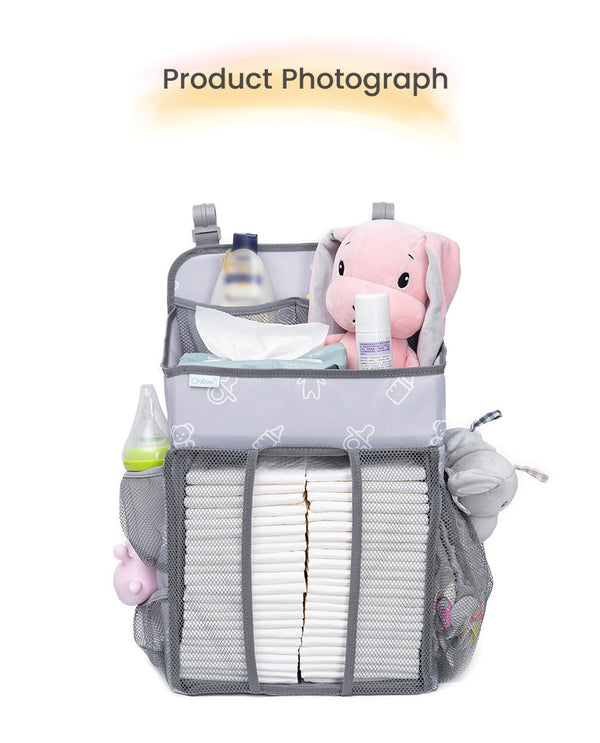 Baby Crib Hanging Storage Bag Portable Diaper Organizer Newborn Bedding Set  Foldable Nappy Bags Newborn Diaper Container | Vimost Shop.