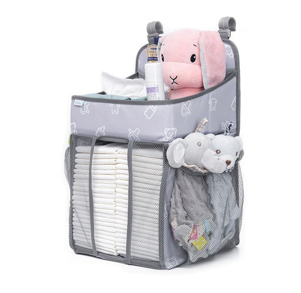 Baby Crib Hanging Storage Bag Portable Diaper Organizer Newborn Bedding Set  Foldable Nappy Bags Newborn Diaper Container | Vimost Shop.