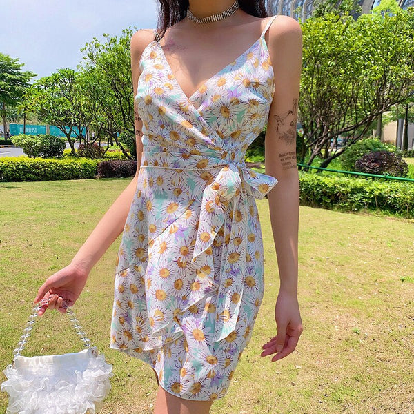 Vrouwen kleding sexy Short Sleeve Mini Dress Women Slim Knitted Elastic Print Fashion Summer Elegant Party BacklessDress | Vimost Shop.