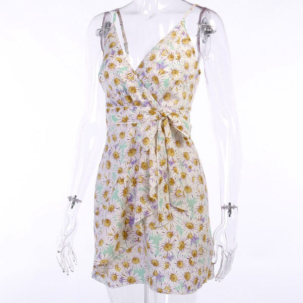 Vrouwen kleding sexy Short Sleeve Mini Dress Women Slim Knitted Elastic Print Fashion Summer Elegant Party BacklessDress | Vimost Shop.