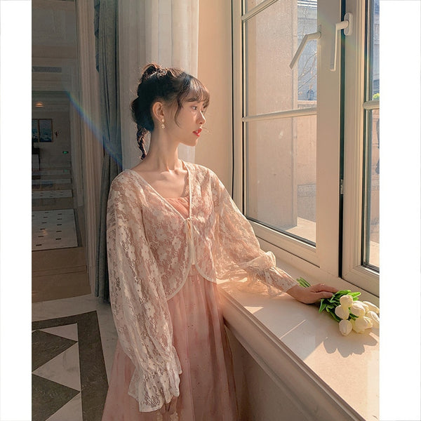 Long dress spaghetti strap BacklessMesh Long Sleeveless Dress  New Female Tide Ladies | Vimost Shop.