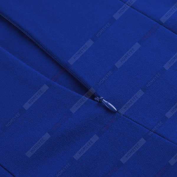 Women Sexy Deep V neck Elegant Horn sleeve Dress Business Slim Brief Pencil Dress | Vimost Shop.