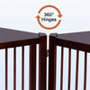 24" Configurable Folding 3 Panel Pine Wood Dog Fence Pet Dog Supplies PS6472 | Vimost Shop.