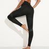 Hollow Out Yoga Pants High Waist Seamless Leggings Gym Leggins Fitness Sport Tights Jogging Trousers Workout Running Pants | Vimost Shop.