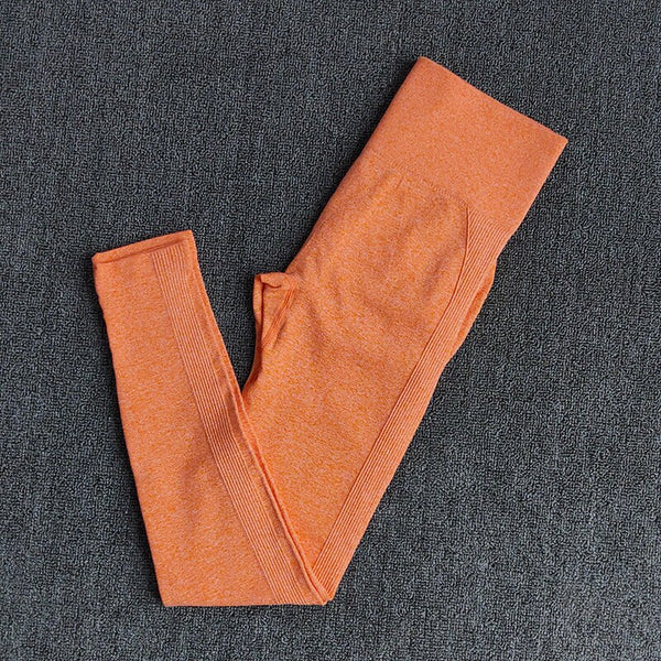 Autumn Seamless Yoga Set Women Gym Clothes Solid Long Sleeve Crop Top Leggings Tracksuit Workout Push Up Sports Fitness 2 Piece | Vimost Shop.