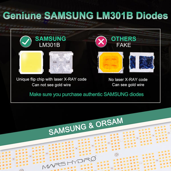 SP 6500 LED Grow Light Samsung LM301B OsramLED Chips Indoor Plants for Veg Flower Commercial Growing | Vimost Shop.