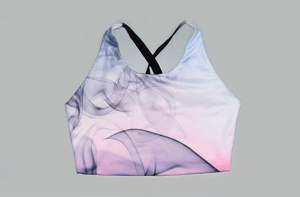 Women Print Yoga Gym Set Fashion Outdoor Fitness Workout Set Casual Tank Crop Top Leggings Sports Shaping Two Piece Set | Vimost Shop.