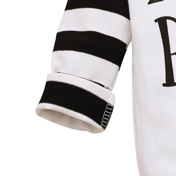 2Piece Winter Cotton Baby Boy Clothes Set Long Sleeve Romper+Hat Letter Print Kids Clothing for Newborn Fall Baby Outfits D30 | Vimost Shop.