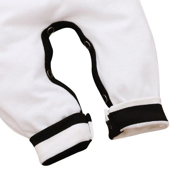 2Piece Winter Cotton Baby Boy Clothes Set Long Sleeve Romper+Hat Letter Print Kids Clothing for Newborn Fall Baby Outfits D30 | Vimost Shop.