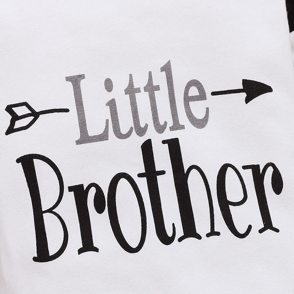 2Piece Winter Cotton Baby Boy Clothes Set Long Sleeve Romper+Hat Letter Print Kids Clothing for Newborn Fall Baby Outfits D30 | Vimost Shop.