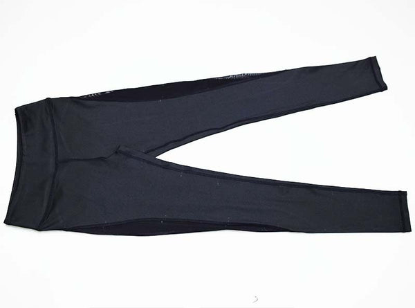 Seamless PU Patchwork High Elastics Jogging Pants High Waist Hips Lifting Gym Fitness Female Sports Breathable Pants | Vimost Shop.