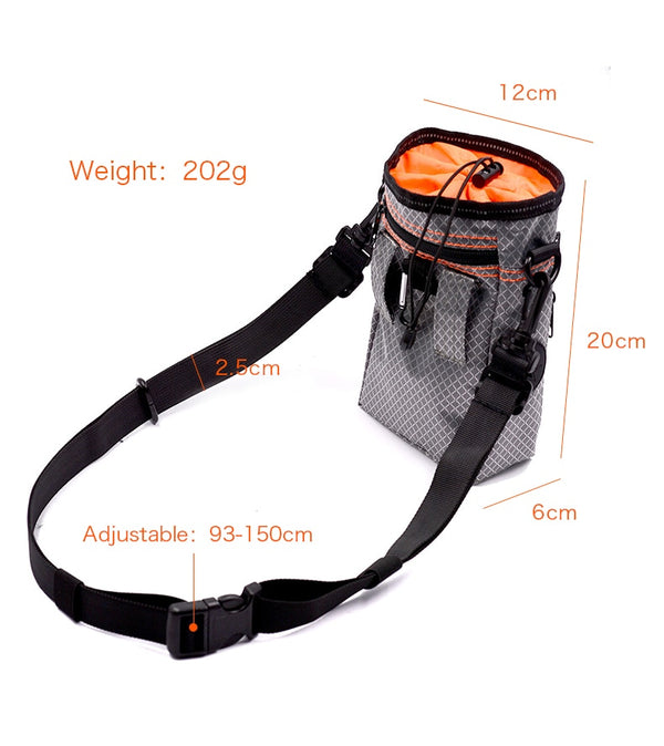 Portable Dog Training Bag Multi-function Treat Snack Pocket Pet Dog Outdoor Poop Bag Feed Storage Pouch Food Reward Waist Bags | Vimost Shop.