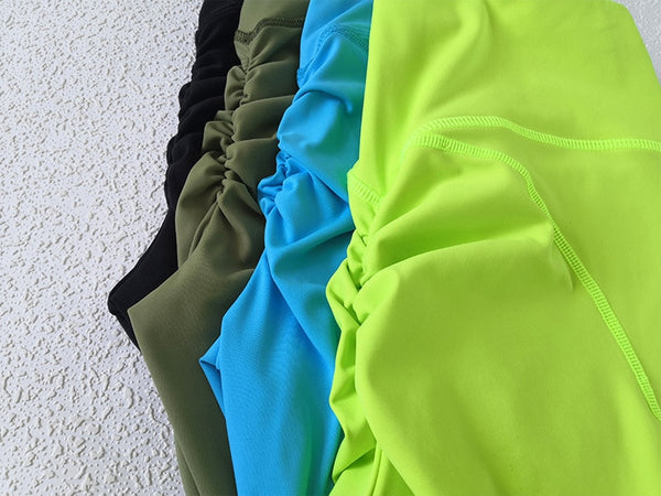 Seamless Yoga Gym Set Women Tracksuit Fitness Clothing Sportswear Padded Push-up Sports One Shoulder Bra Leggings Workout Set | Vimost Shop.