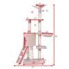 56" Condo Scratching Posts Ladder Cat Play Tree  Cats Tree Kitten House Furniture PS7009BE | Vimost Shop.