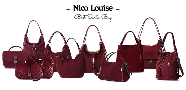 Women Real Split Suede Leather Shoulder Tote Bag Fashion Female Large Leisure Nubuck Casual Handbag Travelling Top handle Bags | Vimost Shop.