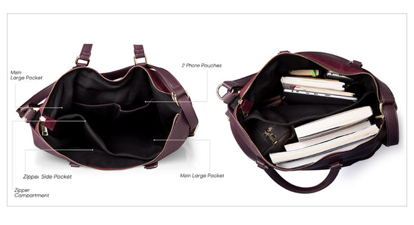 Women Real Split Suede Leather Shoulder Tote Bag Fashion Female Large Leisure Nubuck Casual Handbag Travelling Top handle Bags | Vimost Shop.