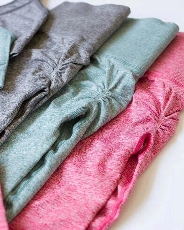 Seamless Sportswear Yoga Set Gym Fitness Tracksuit Tank Crop Top Hips Lifting Leggings Running Traning 2 Piece Quick Dry Suit | Vimost Shop.