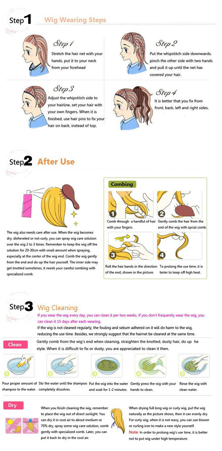 Pink Mixed Red Lolita Wigs Long Loose Wave Christmas Cosplay Wig Harajuku Wig Heat Resistant Synthetic Hair | Vimost Shop.