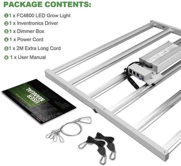 FC 4800 Samsung LM301B Full Spectrum LED Grow Lights Strip Grow Tent Hydroponics Veg and Flower | Vimost Shop.