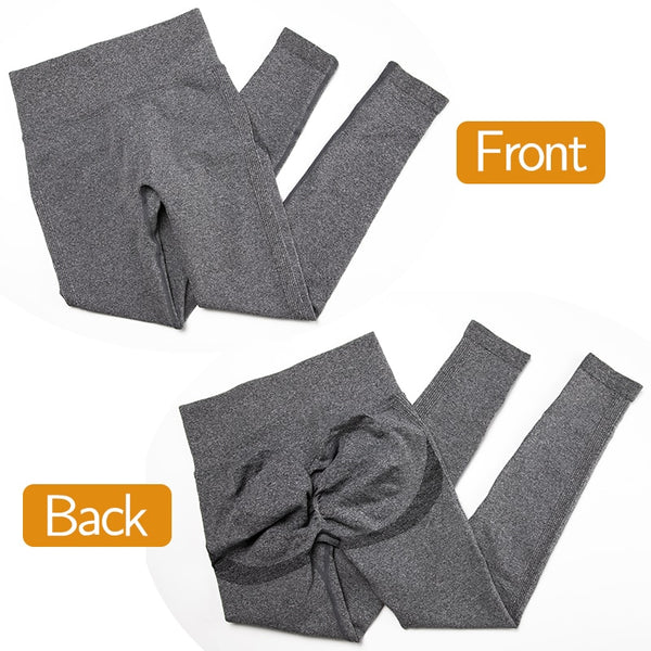 2pcs Yoga Set Women Long Sleeve Shirts Active Tracksuit Sport Suits Workout Clothes Gym Fitness Crop Top + Push Up Leggings | Vimost Shop.