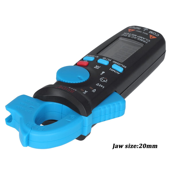 True RMS Clamp Meter 1mA Plier Ammeter Professional Car repair Digital Multimeter DC AC Current Volt Temp Capacitor Tester | Vimost Shop.