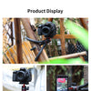 MT-11Flexible Octopus Tripod Smartphone DSLR SLR Vlog Tripod Travel Portable 2 in 1 Tripod Extend 1/4 Screw for Magic Arm | Vimost Shop.