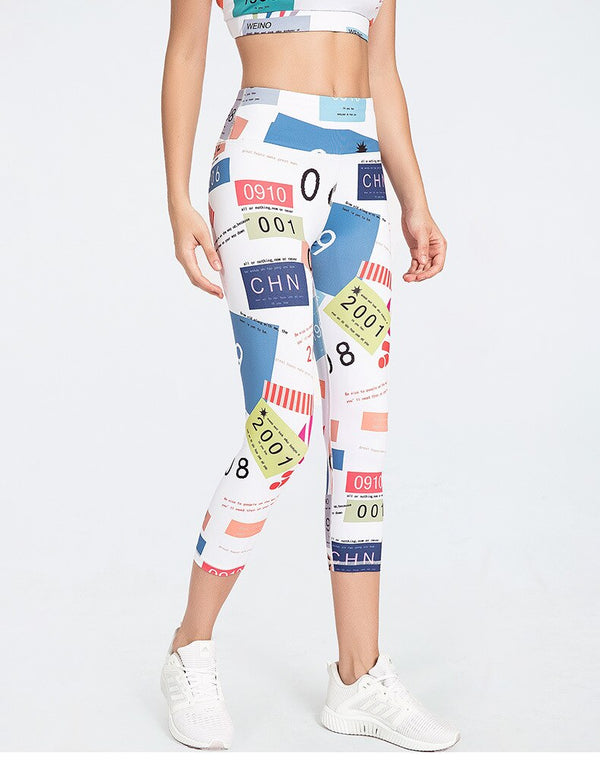 Seamless Yoga Set Gym Sports Tracksuit Print Push Up Training Running Yoga Suit Casual Tank Crop Top Leggings For Women Clothing | Vimost Shop.