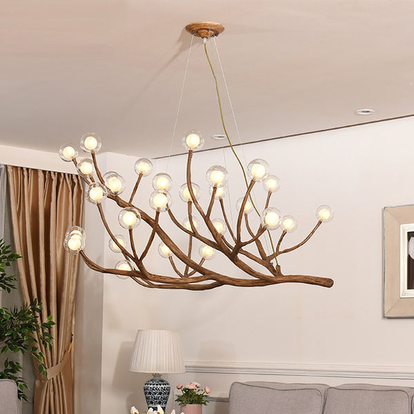Nordic LED Branch Chandelier Lights Living room Lamps Modern Molecular Chandeliers for Bedroom Restaurant Decoration Lighting