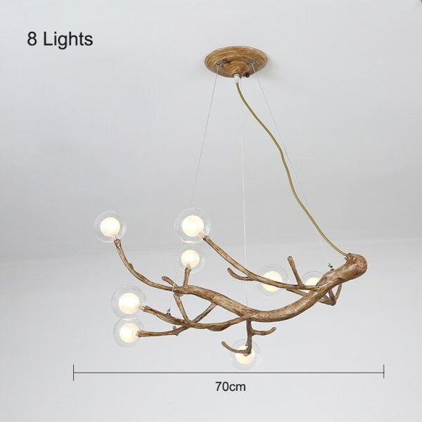 Nordic LED Branch Chandelier Lights Living room Lamps Modern Molecular Chandeliers for Bedroom Restaurant Decoration Lighting