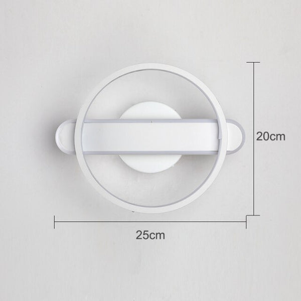 Nordic Minimalist LED Wall Lamps Living Room Bedroom Bedside Reading Lights 29W AC85-265V Aisle Decoration Lighting