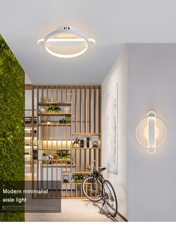 Nordic Minimalist LED Wall Lamps Living Room Bedroom Bedside Reading Lights 29W AC85-265V Aisle Decoration Lighting