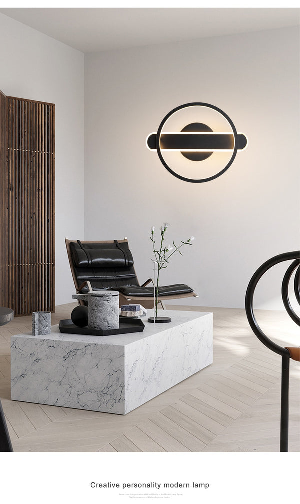 Nordic Minimalist LED Wall Lamps Living Room Bedroom Bedside Reading Lights 29W AC85-265V Aisle Decoration Lighting